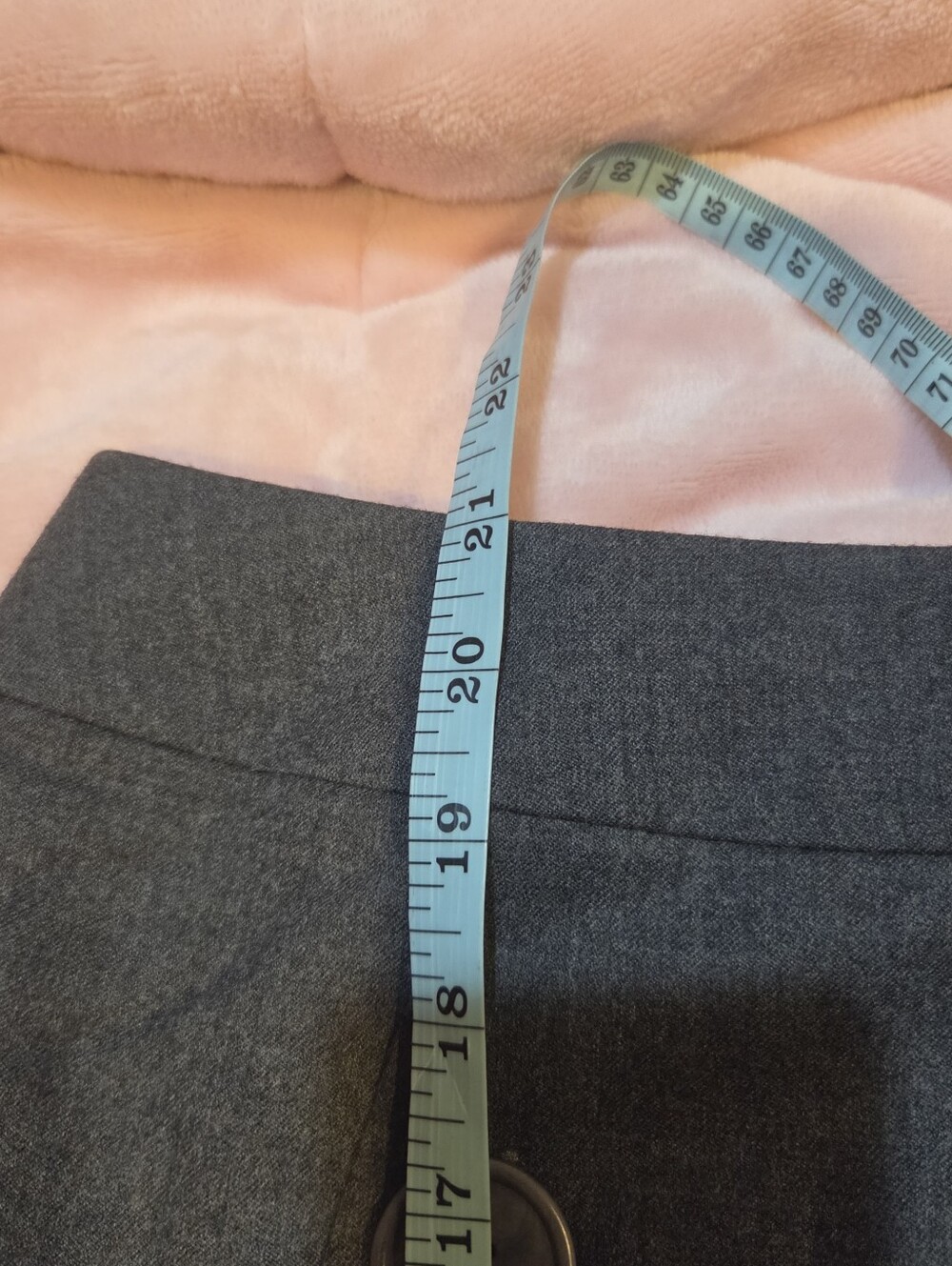 Nwt Talbots Gray Wool Pencil Skirt With Button Detail Workwear Officesiren | 14 - Picture 8 of 8